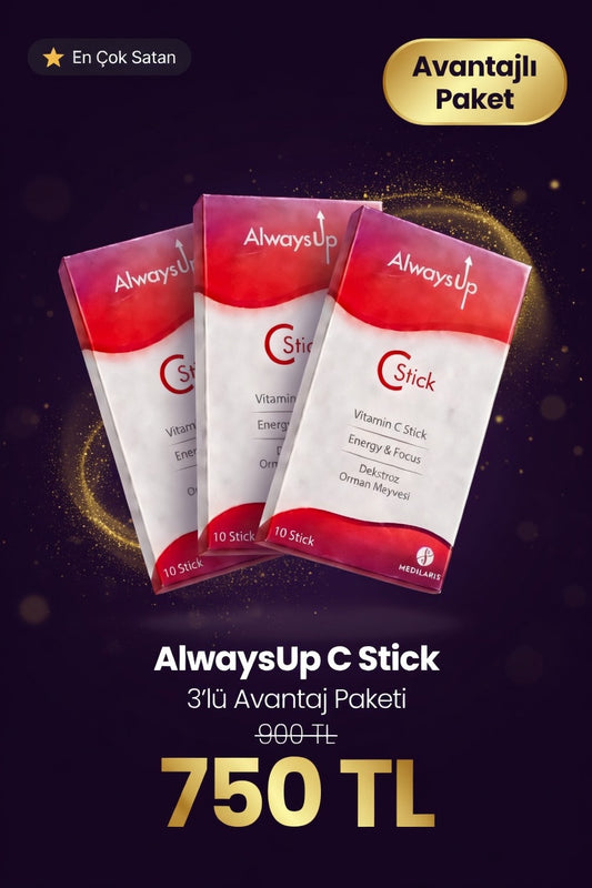 ⭐ En Çok Tercih Edilen Paket – AlwaysUp C Stick (3’lü)